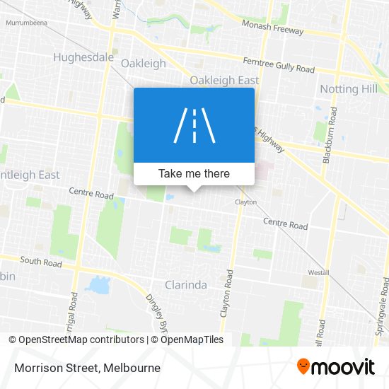 Morrison Street map