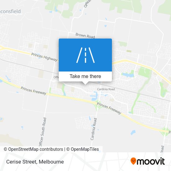 Cerise Street map