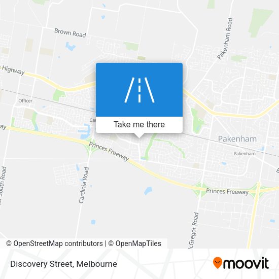 Discovery Street map