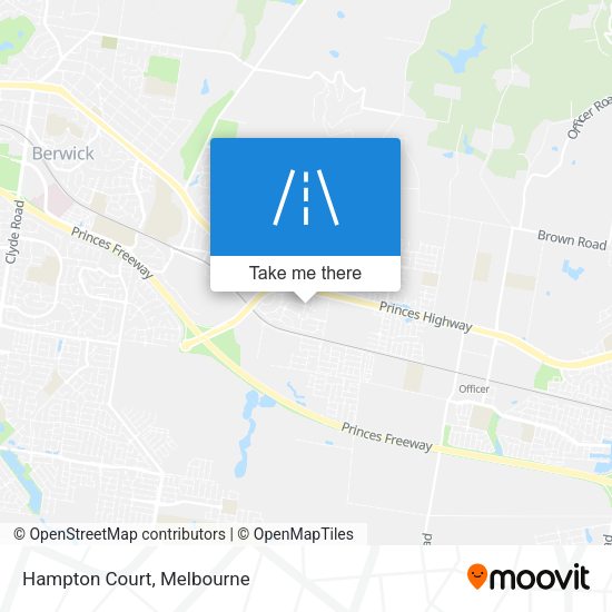 Hampton Court map