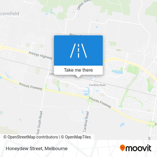 Honeydew Street map