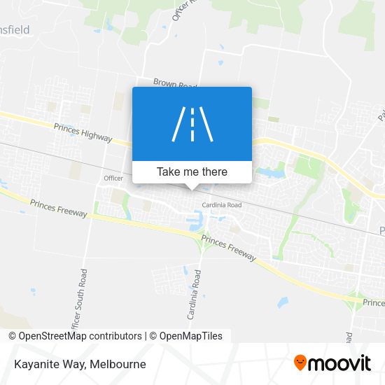 Kayanite Way map