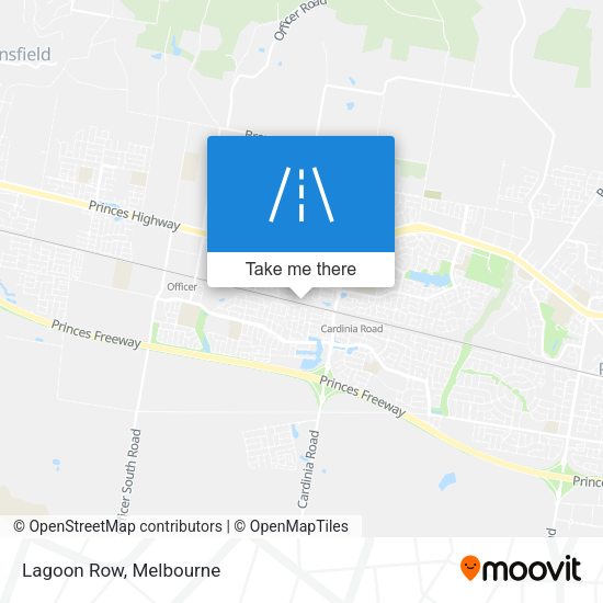 Lagoon Row map