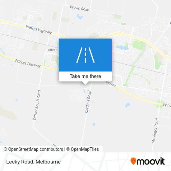 Lecky Road map