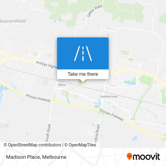 Madison Place map