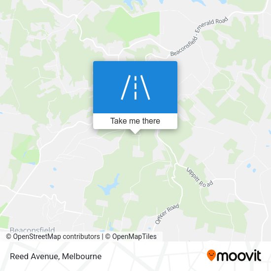 Reed Avenue map