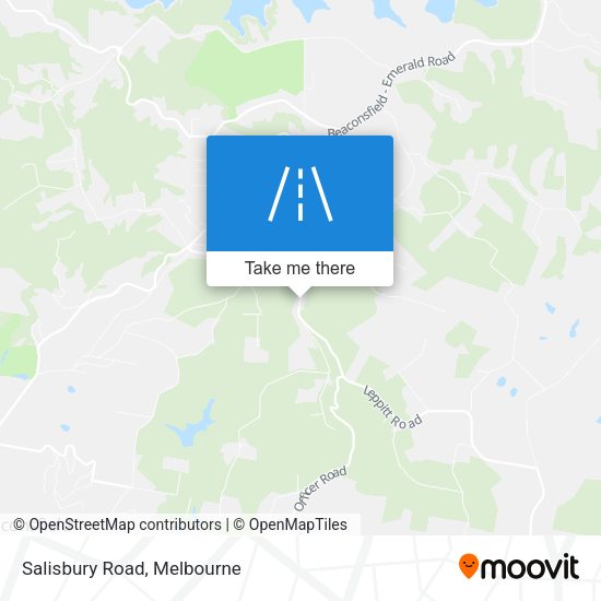 Salisbury Road map