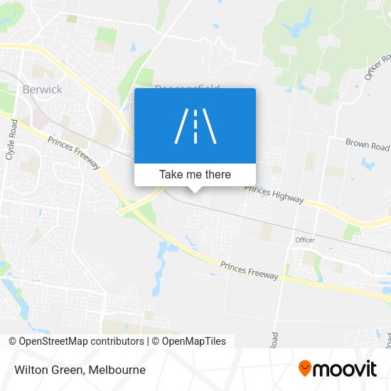 Wilton Green map