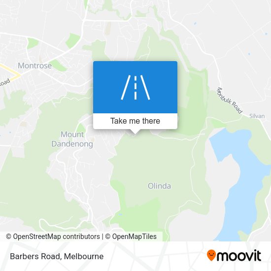 Barbers Road map