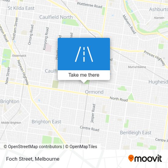 Foch Street map