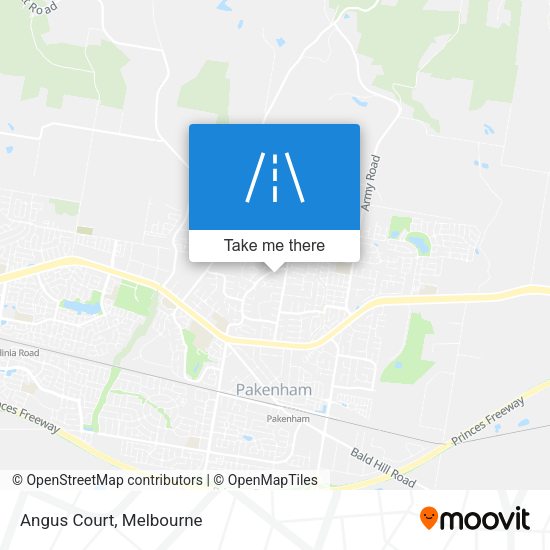 Angus Court map