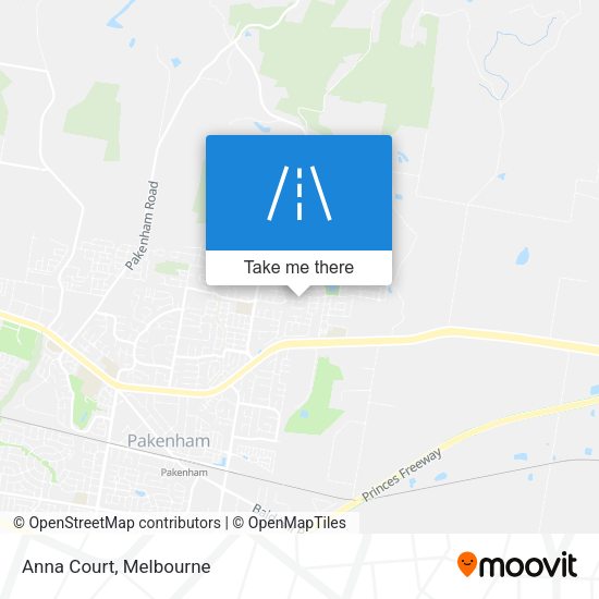 Anna Court map