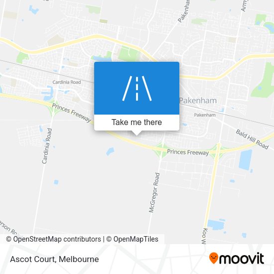 Ascot Court map