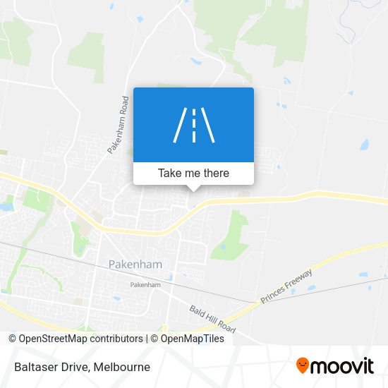 Baltaser Drive map