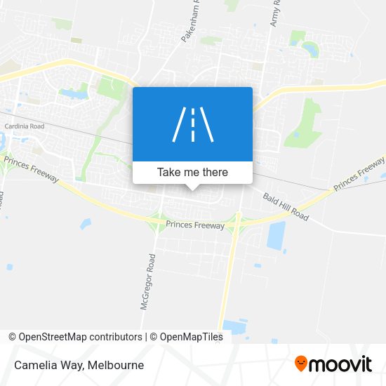 Camelia Way map