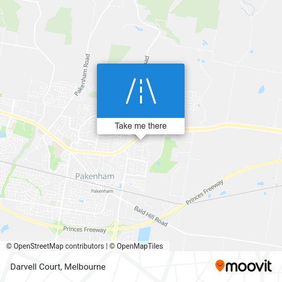 Darvell Court map