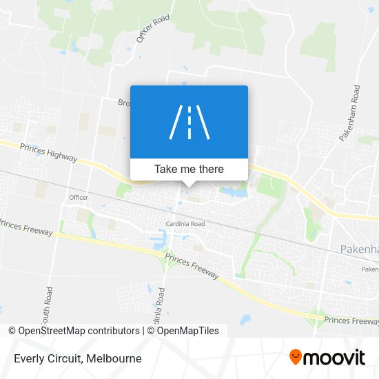 Everly Circuit map