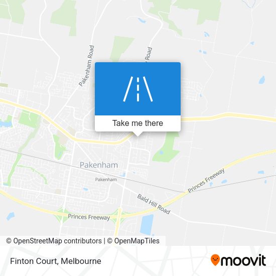 Finton Court map