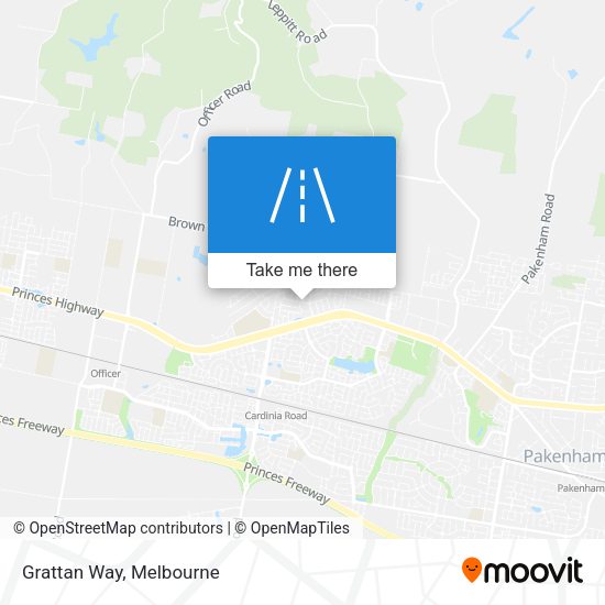 Grattan Way map