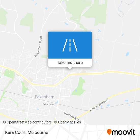 Kara Court map