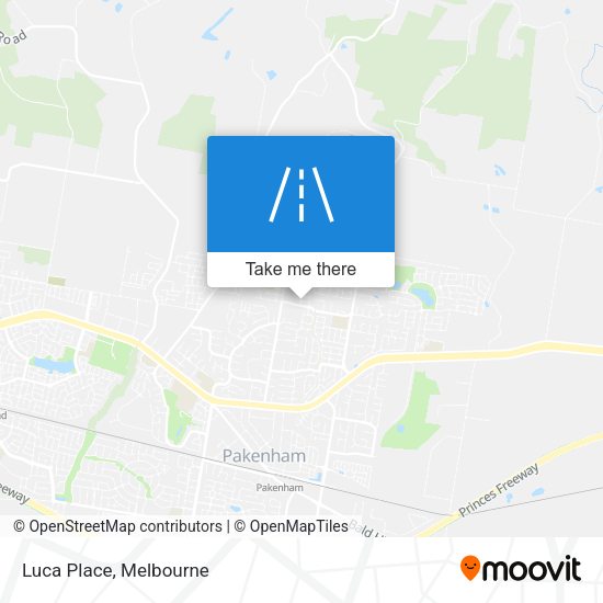 Luca Place map