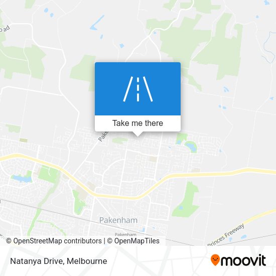 Natanya Drive map