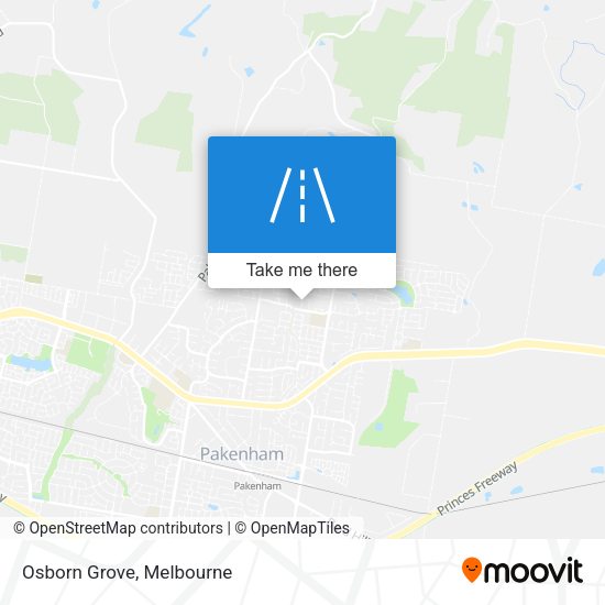 Osborn Grove map
