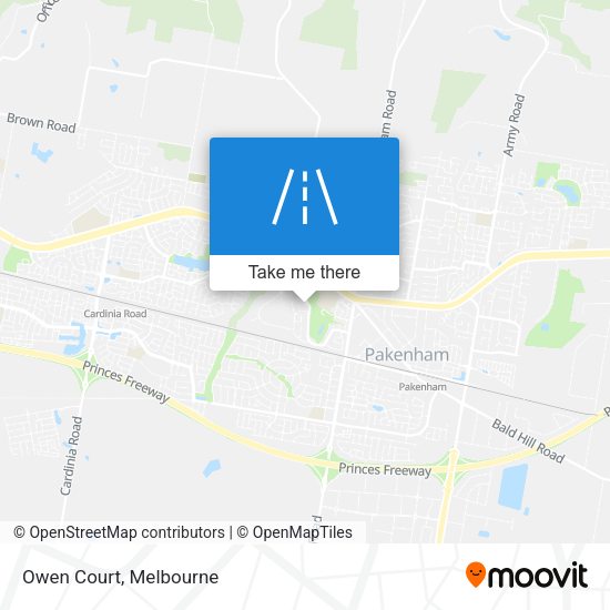 Owen Court map