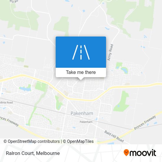 Ralron Court map