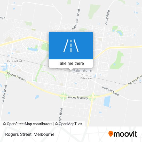 Rogers Street map