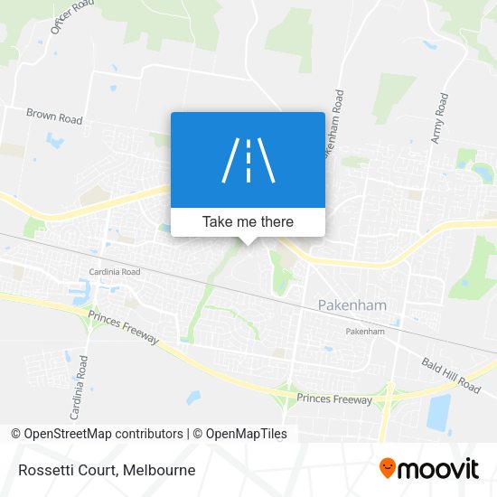 Rossetti Court map