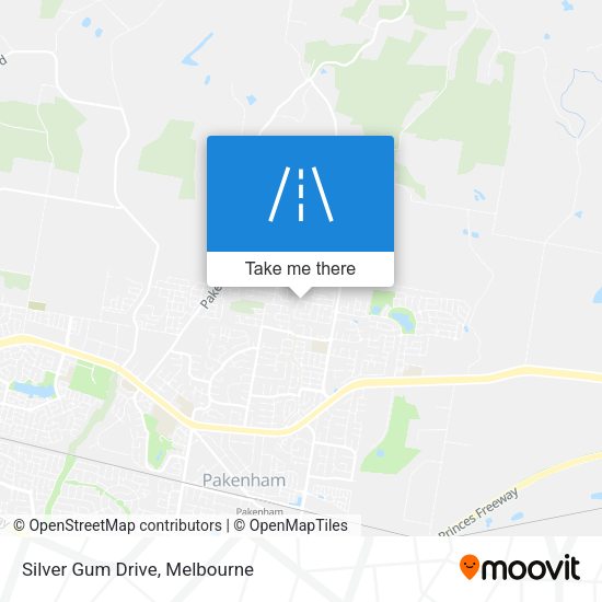 Silver Gum Drive map