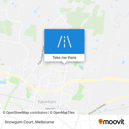 Snowgum Court map