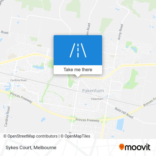 Sykes Court map