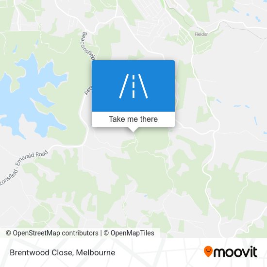 Brentwood Close map