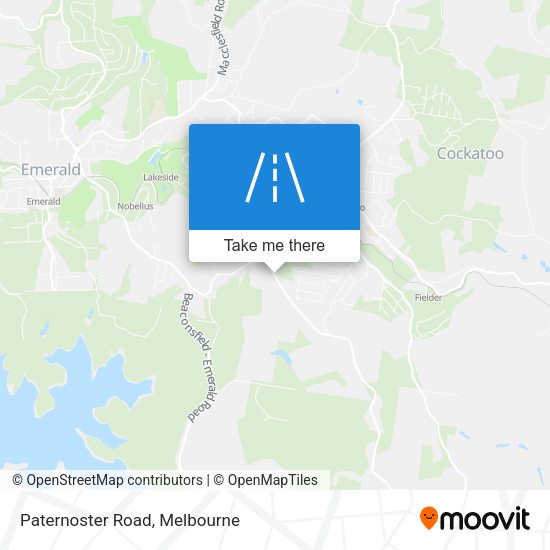 Paternoster Road map