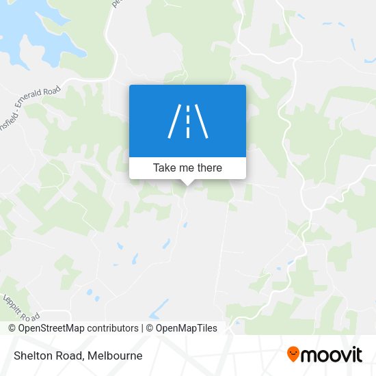 Shelton Road map