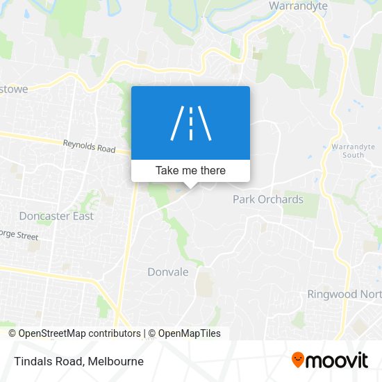 Tindals Road map