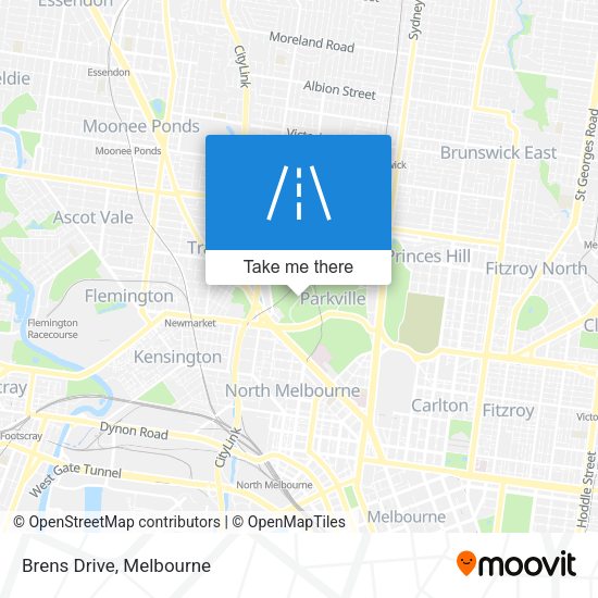Brens Drive map