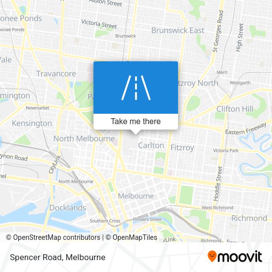 Spencer Road map