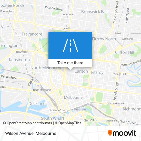 Wilson Avenue map