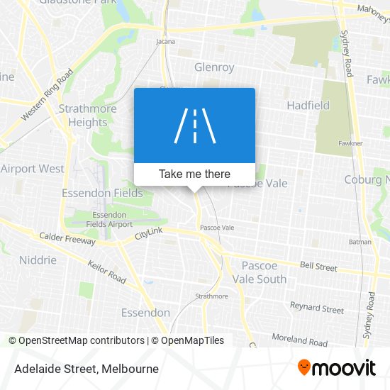 Adelaide Street map