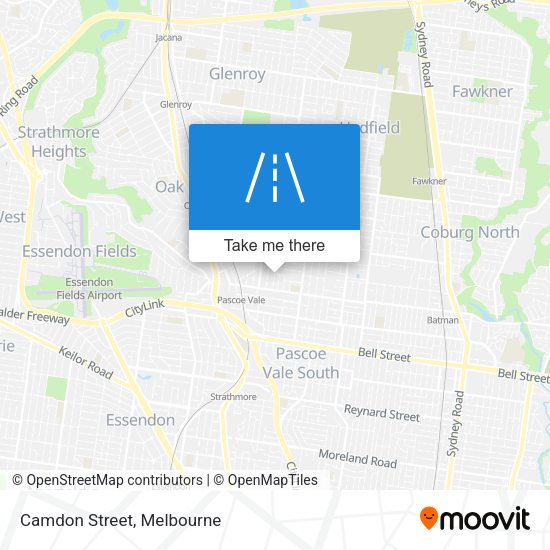 Camdon Street map