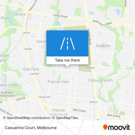 Casuarina Court map