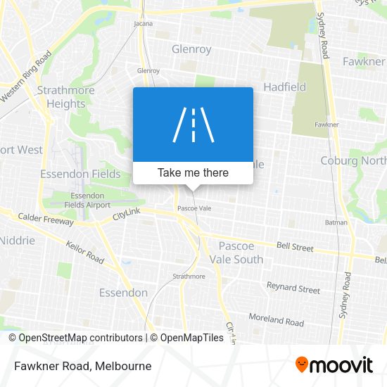 Fawkner Road map