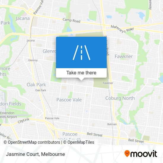 Jasmine Court map