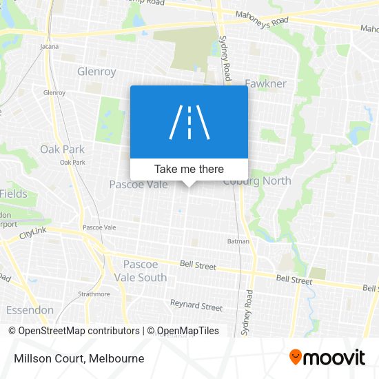 Millson Court map