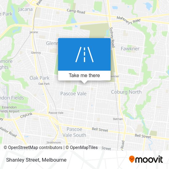 Shanley Street map