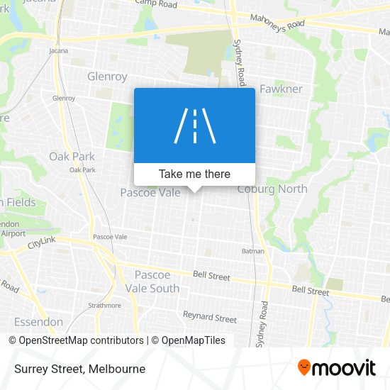 Surrey Street map