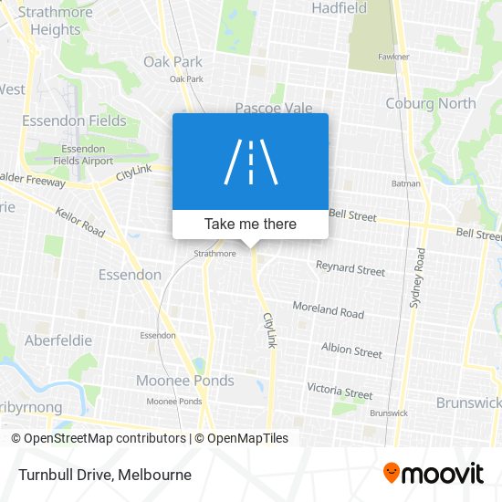 Turnbull Drive map